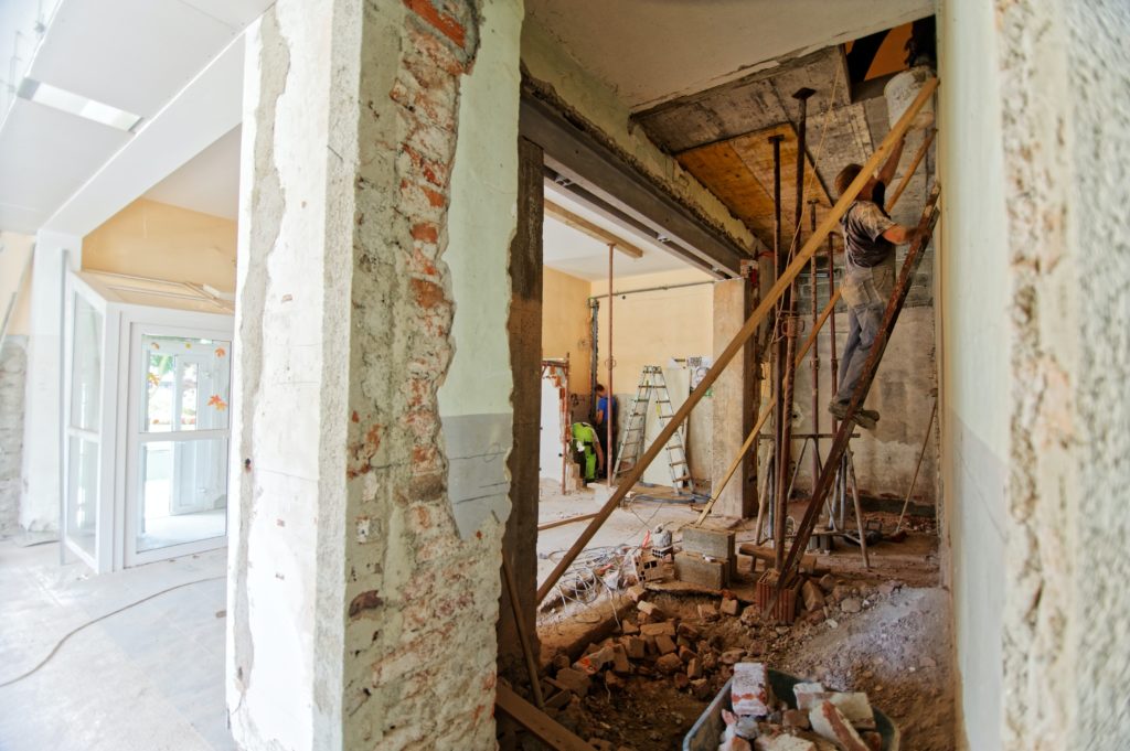 home renovation representing construction litigation