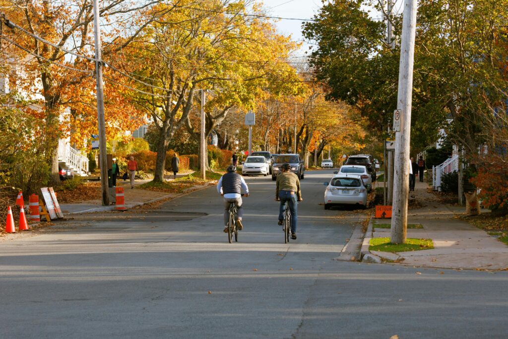 residential neighbourhood representing a trip and fall claim and statutory defense